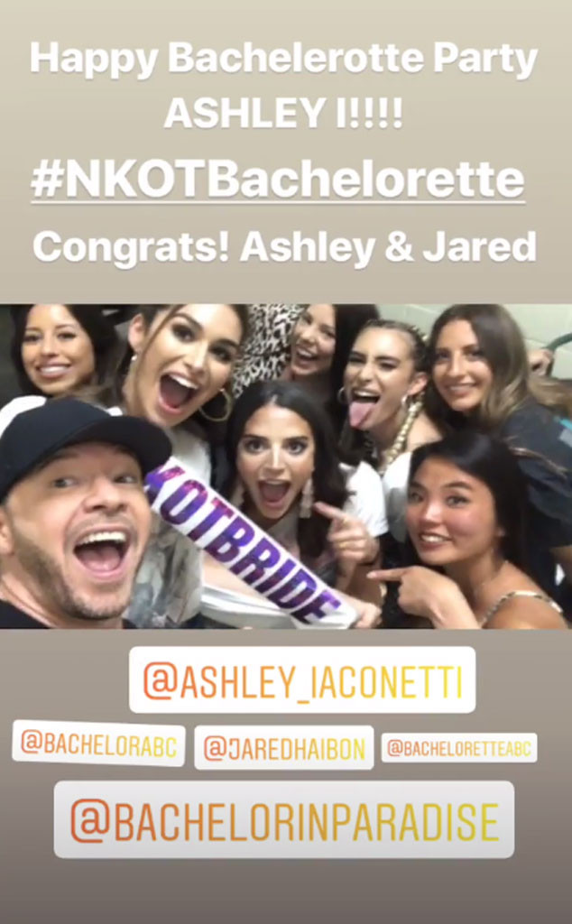 Ashley Iaconetti, Donnie Wahlberg